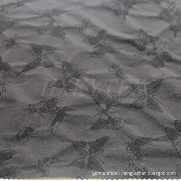 Butterfly Jacquard with 4-Way Spandex Nylon Fabric for Casual Jacket